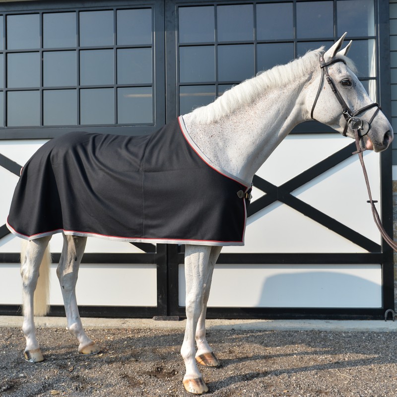 Embroidered Solid Wool Dress Horse Blanket