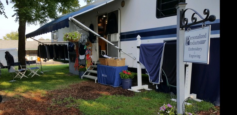 Summer 2019 Horse Show Prep | Personalized Products Personalized Products 2019 Horse Show Setup