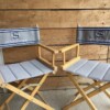 Director Chairs with Sunbrella Seats, Backs, & Custom Embroidery - Image 3