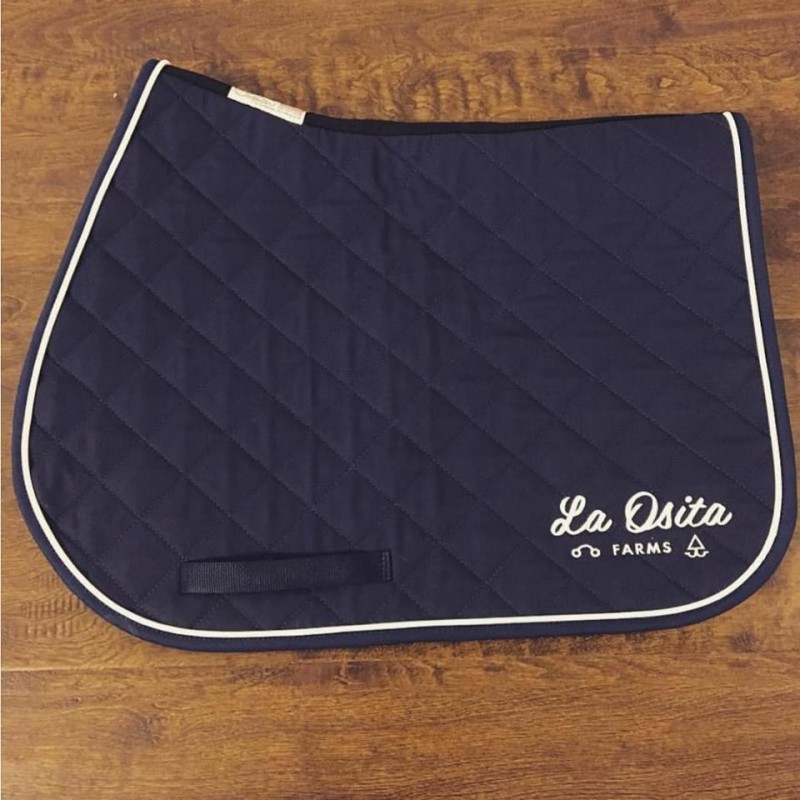 Embroidered Horse / Pony Saddle Pads