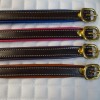 Padded Leather Bracelet-Brass Buckle - Image 3
