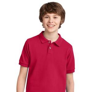 Port Authority® -Youth Pique Knit Sport Shirt