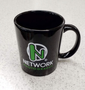 custom designed mug with company logo from Personalized Products