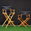 Director Chairs with Sunbrella Seats, Backs, & Custom Embroidery - Image 13