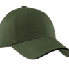 Port Authority Sandwich Bill Cap with Striped Closure - Image 8