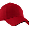 Port Authority Sandwich Bill Cap with Striped Closure - Image 6