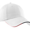 Port Authority Sandwich Bill Cap with Striped Closure - Image 2